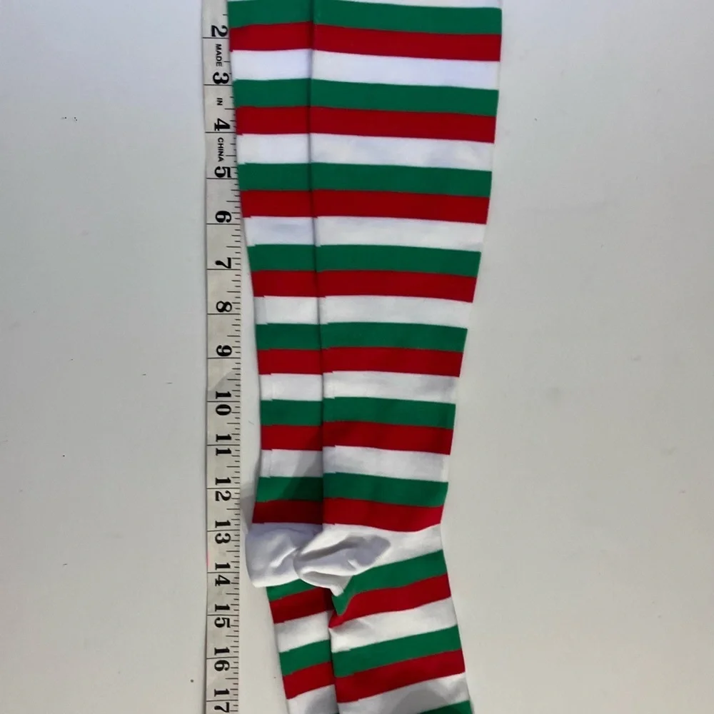 Festive Christmas Striped and Argyle Socks